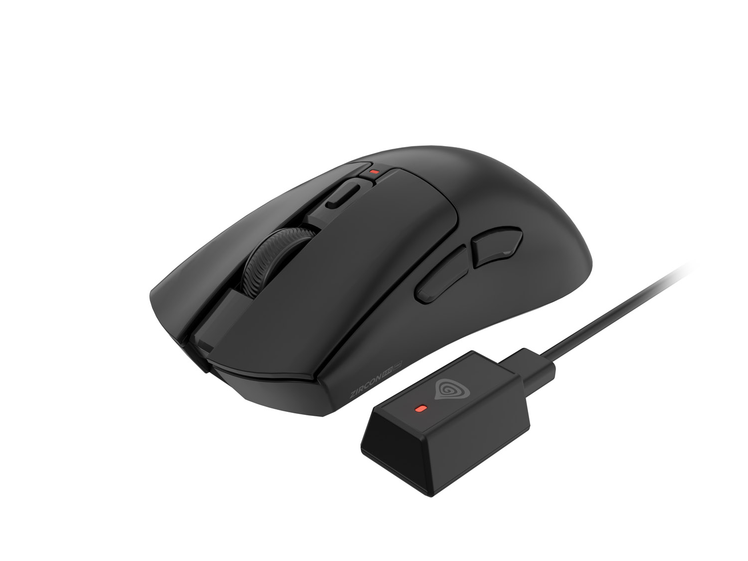 Mouse Genesis Wireless Gaming Zircon 880 Pro 8K/8K 30000DPI Black