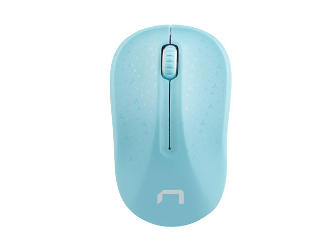 Mouse Natec Wireless Toucan 1600dpi Blue/White