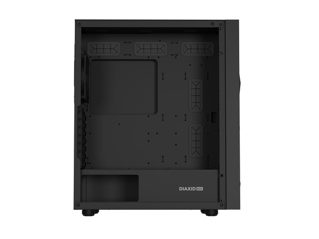 ATX Midi Tower Case Genesis Diaxid 603F Gaming Black w/USB Type-C