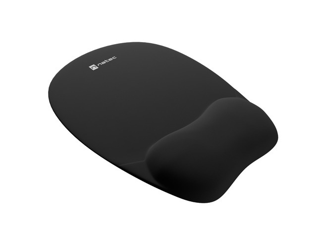 Mouse Pad Natec Chipmunk 230x200mm w/Memory Foam Filling Black