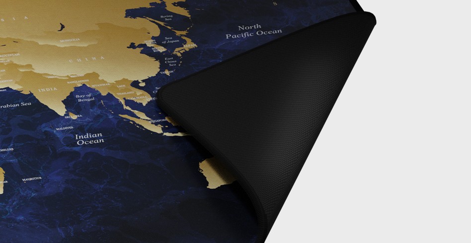 Mouse Pad Natec World Deep Blue 800x400mm
