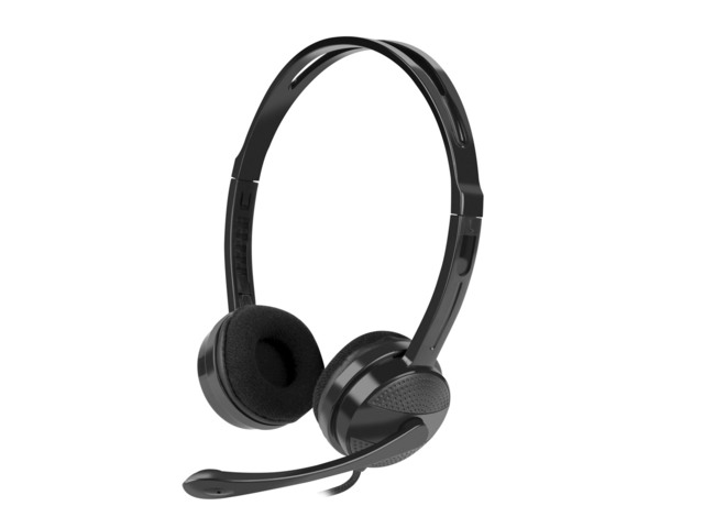 Headphones Natec Canary w/Microphone Black