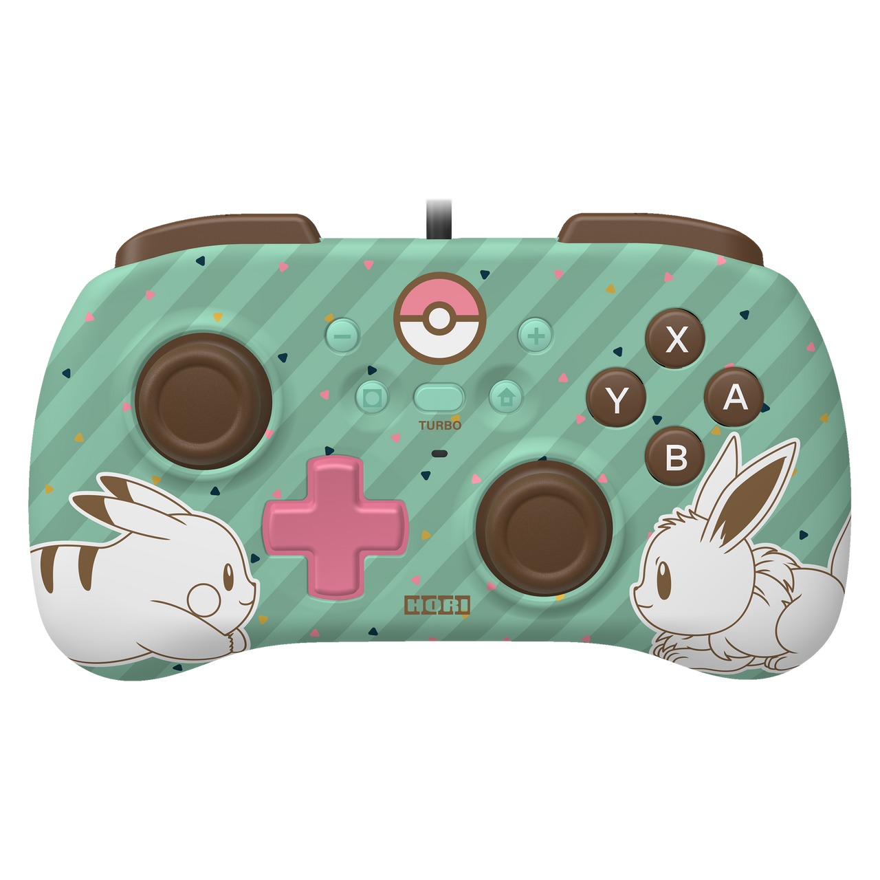 Nintendo Switch Controller/PC HORIPAD Mini Wired (Pikachu and Eevee)