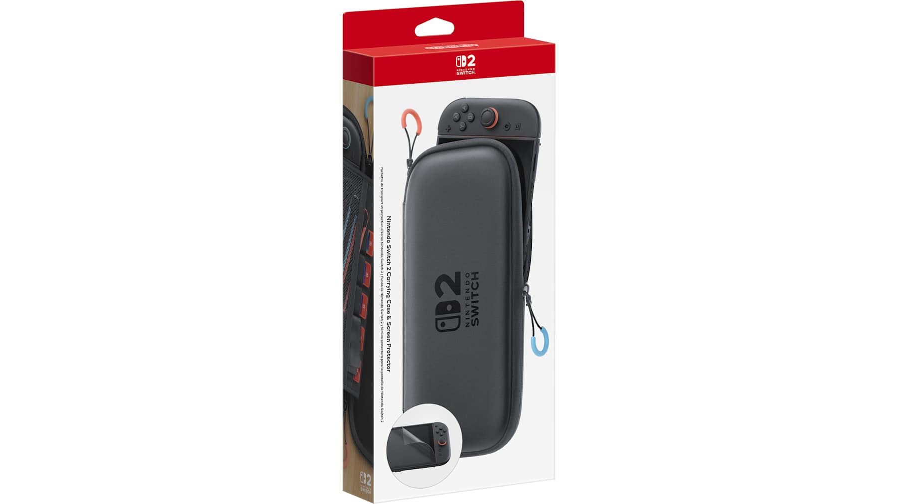 Nintendo Switch 2 Carrying Case and Screen Protector Official EU