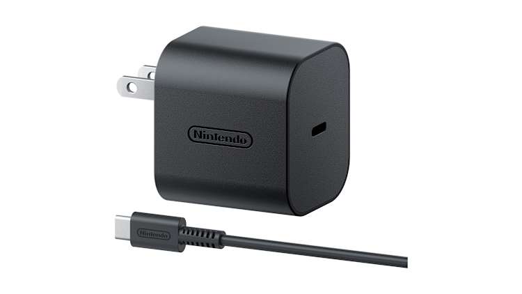 Nintendo Switch 2 Official AC Adapter (Europe) w/ USB Type-C Cable