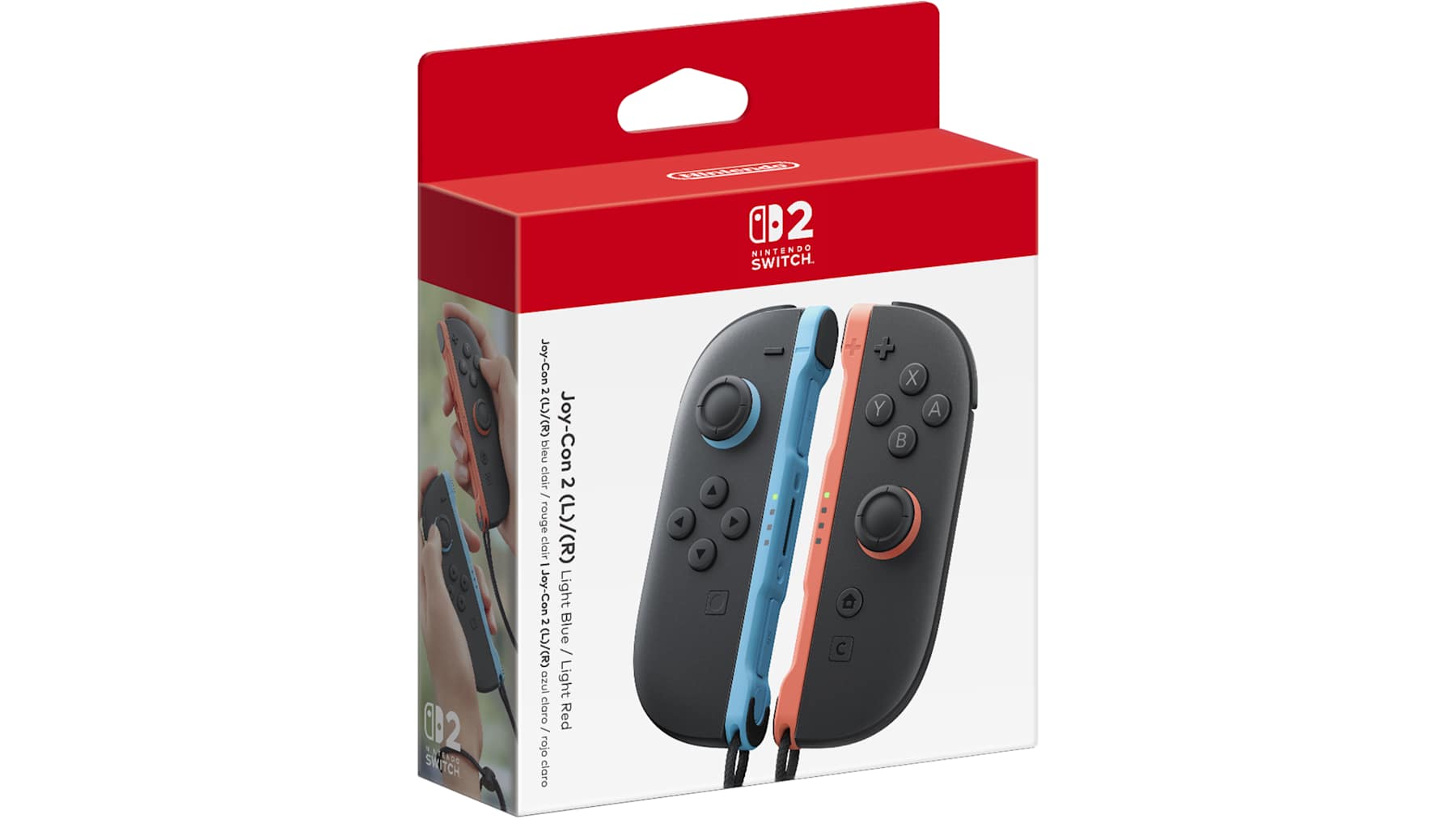 Nintendo Switch 2 Joy-Con Pair Blue/Red Left/Right Official EU