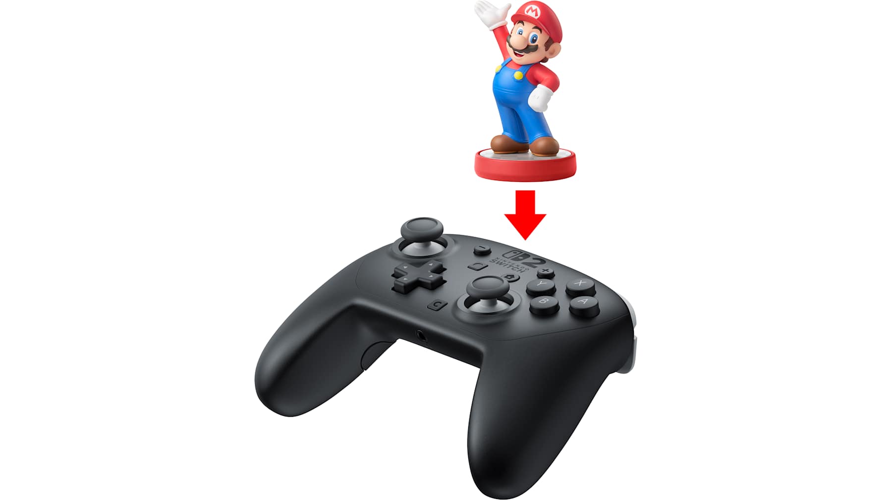 Nintendo Switch 2 PRO Controller Black Official EU