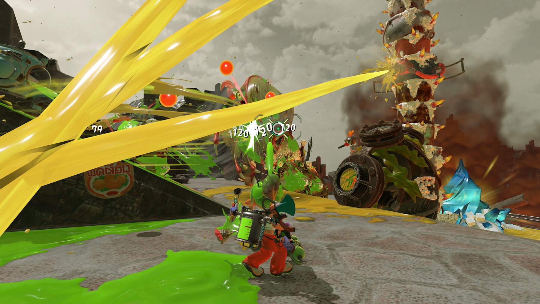 Game Nintendo 2 - Splatoon Raiders