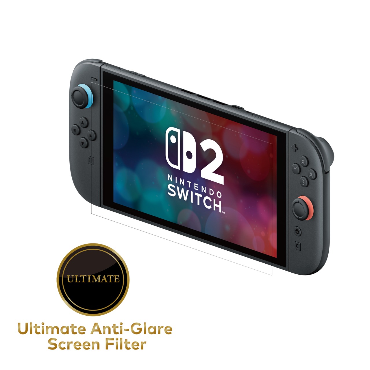 HORI Nintendo Switch 2 Ultimate Anti-Glare Screen Filter
