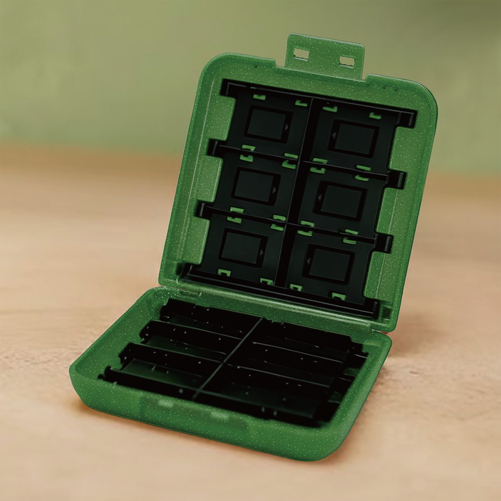 Nintendo Switch 2 Game Card Case 24 slots (Pixel Green) - HORI