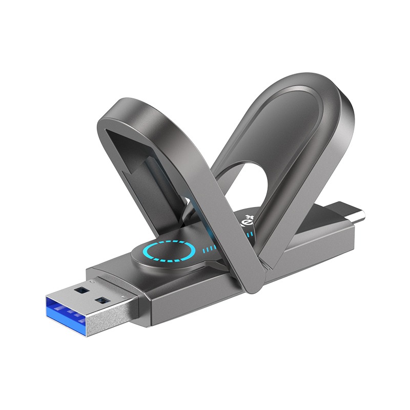 USB Drive 512GB Netac US9 Dual 3.2 Gen 2 USB-A/Type-C 1000MBs