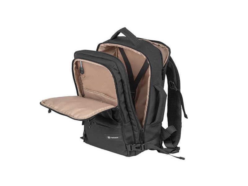 Notebook Backpack Natec Camel Lite 15.6 19L Black