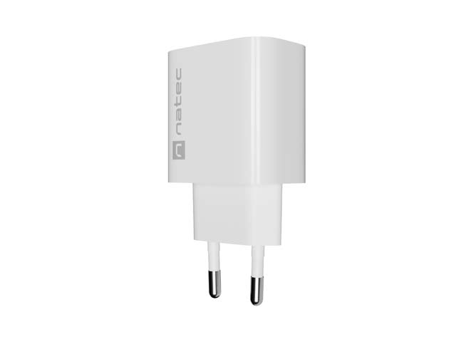 USB Universal Power Charger Natec Ribera 20W Type-C PD 3.0 White