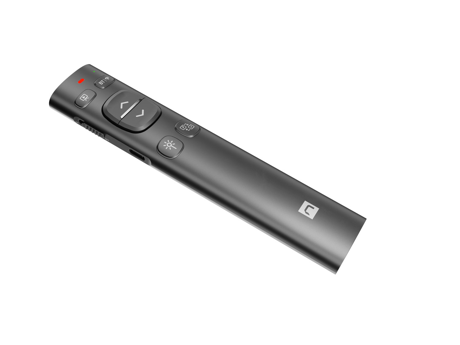 Wireless Presenter Natec Warbler 2 w/Red laser pointer Grey