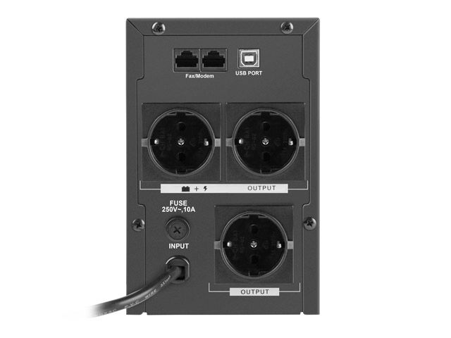 UPS Armac Office 1500VA 950W 230V, 3xSchuko/ LCD/Metal Case