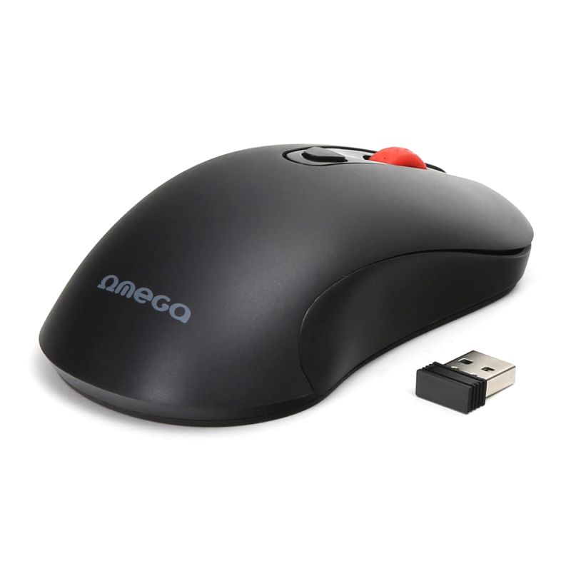 Mouse Omega Wireless OM-520 1600dpi Black