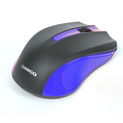 Mouse Omega OM-05B 3D Optical Blue 1000DPI USB