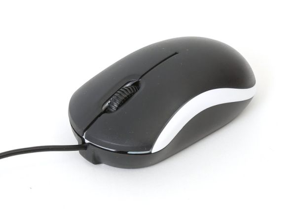 Mouse Omega OM-07VW 3D Optical Black/White 1000DPI USB