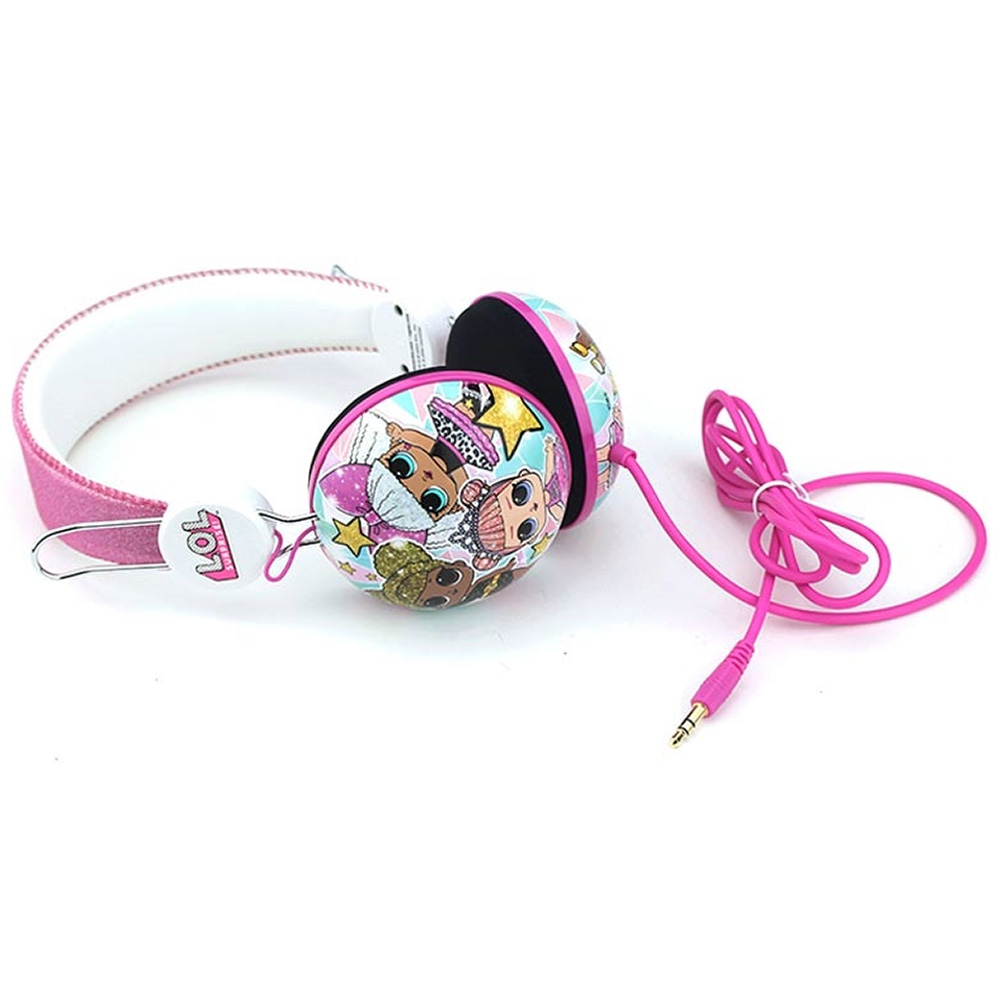Headphones OTL Teen L.O.L. Surprise! Glitter Glam Pink Dome