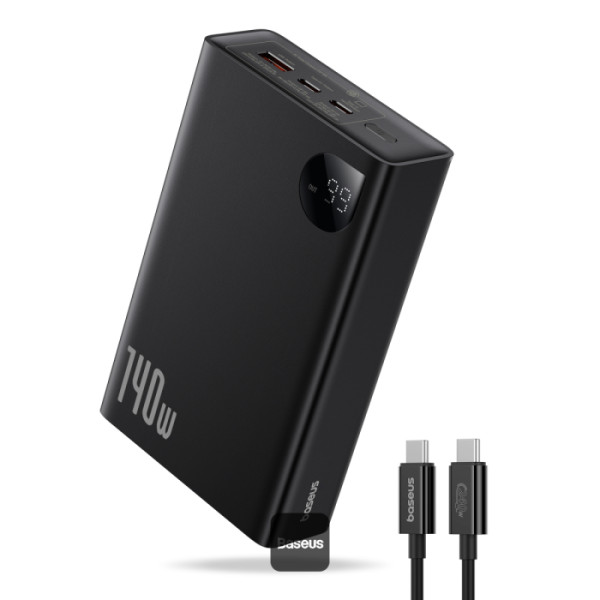 Power Bank Baseus Adaman Digital 24000mAh 140W Black