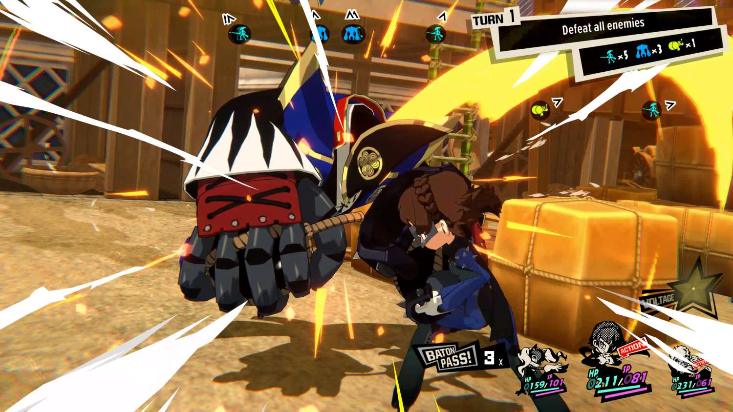 Game PS4 - Persona 5 Tactica