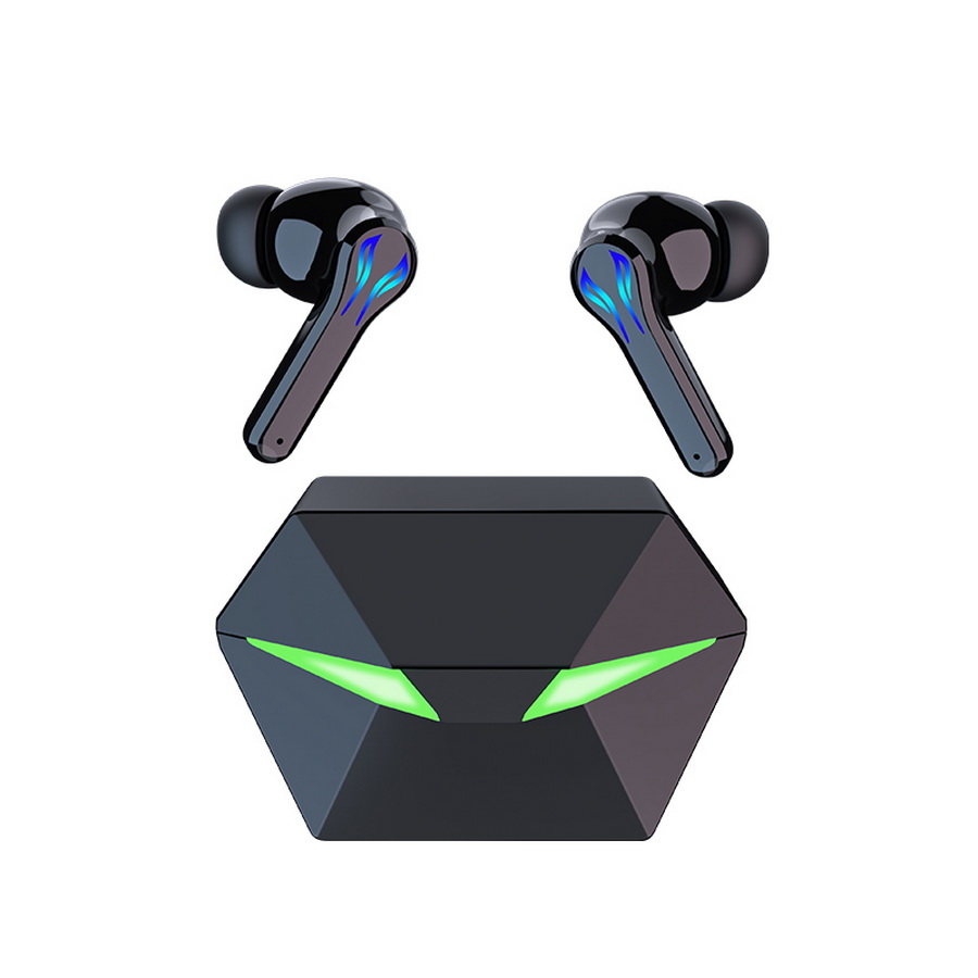 Earphones LDK P86 TWS Bluetooth w/Microphone Black Gaming