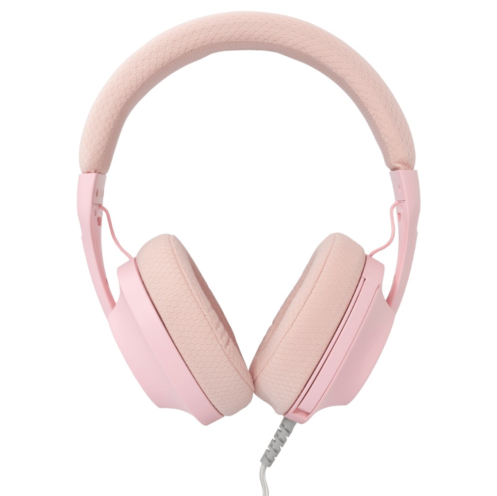Headphones White Shark Gaming Parrot Pink