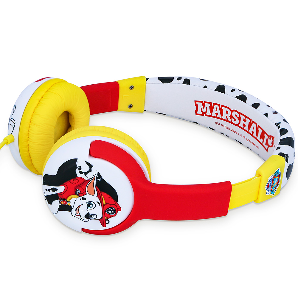 Headphones OTL Kids Paw Patrol Marshall White/Red