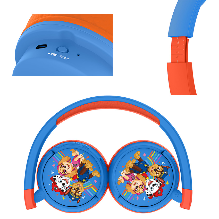 Headphones OTL Kids Paw Patrol Bluetooth Blue/Red