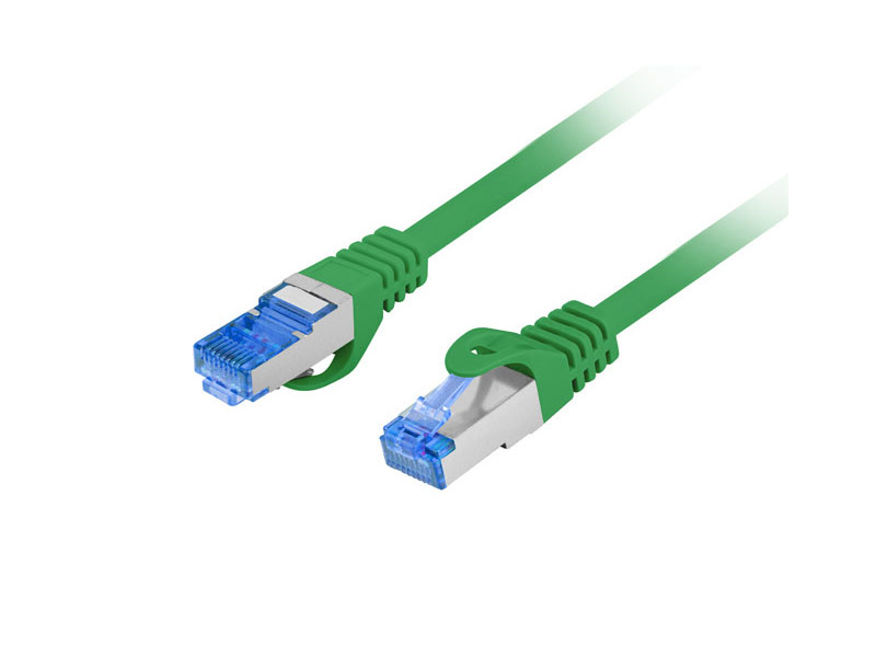 Patch Cable S/FTP 5m Cat6A LSZH Lanberg Green