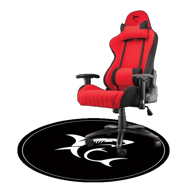 Gaming Chair Mat White Shark Pharaoh 120cm
