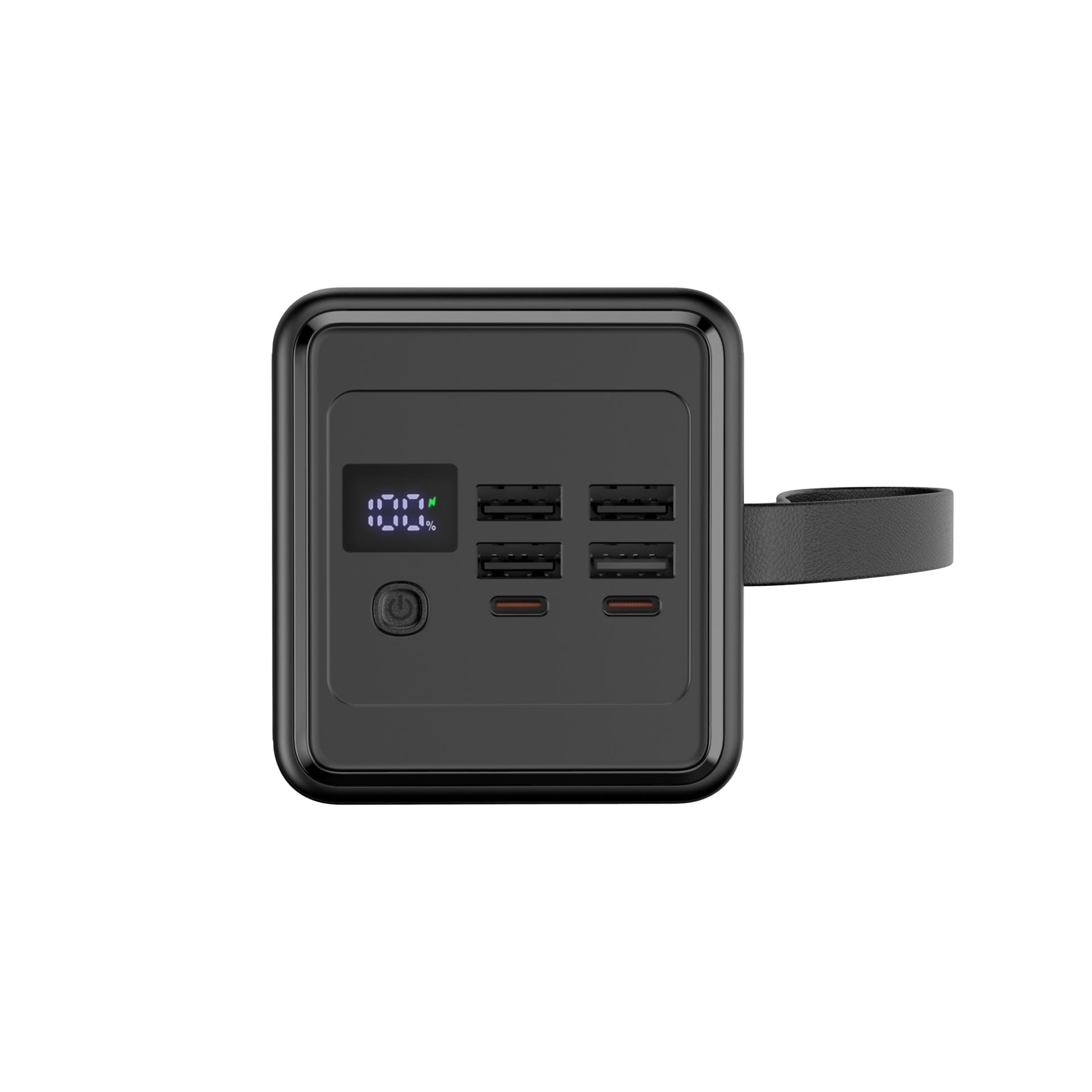 Power Bank Platinet 60000mAh 65W QC3.0 w/LED Flashlight Black