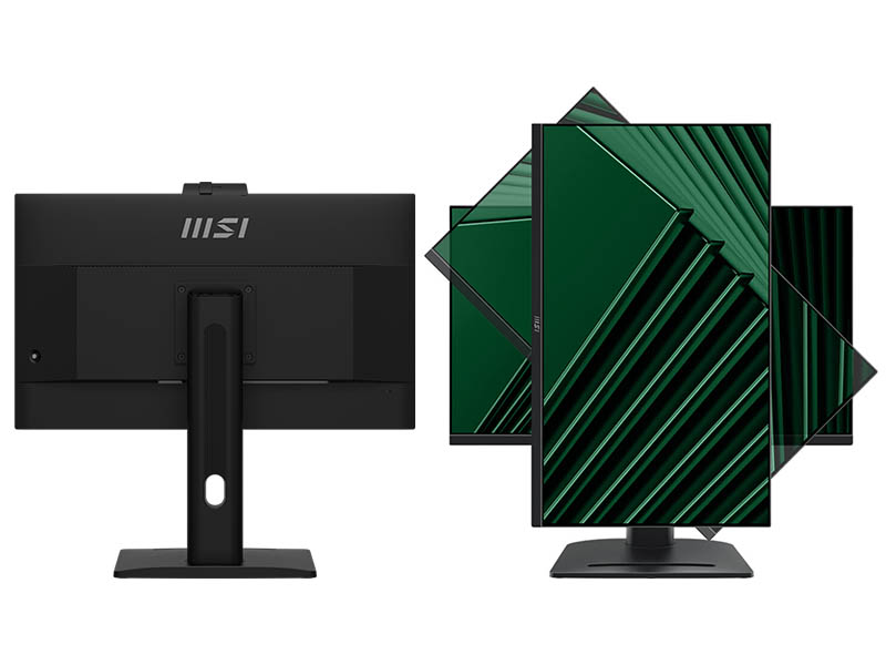 Monitor 27" MSI PRO MP275QPDG IPS,100Hz,2560x1440 WQHD,Type-C(98WPD),1080p Camera,HDMIx2,DP,USB,RJ45