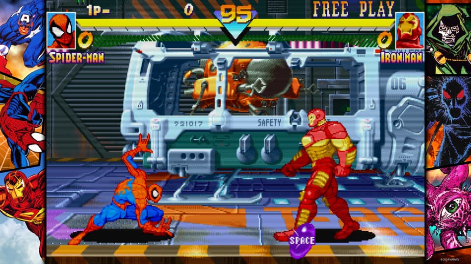 Game PS4 - Marvel vs CAPCOM Fighting Collection Arcade Classics
