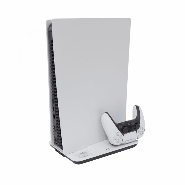 Charging Dock White Shark Guard for PS5 w/Cooling Pad
