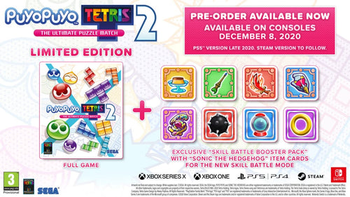 Game PS4 - Puyo Puyo Tetris 2 - Limited Edition