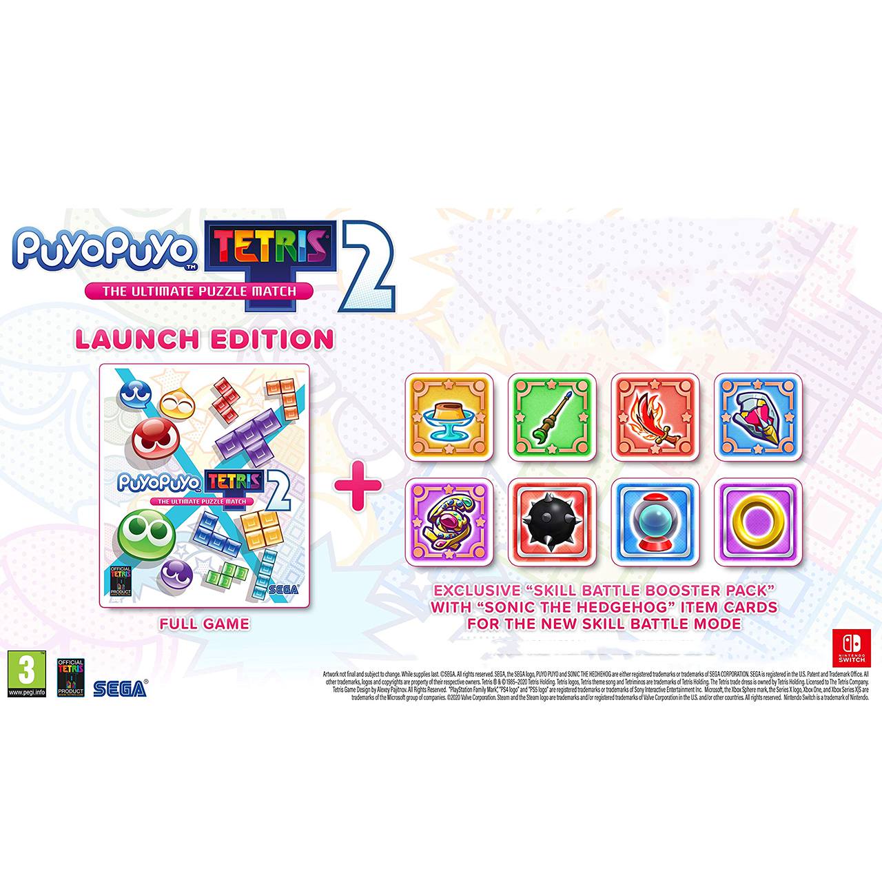 Game Nintendo - Puyo Puyo Tetris 2 Launch Edition