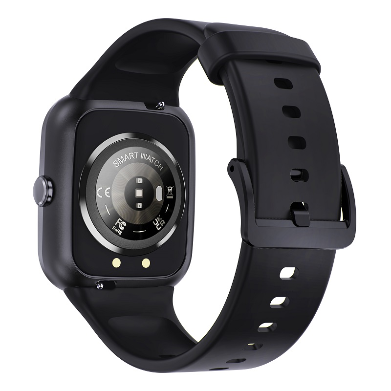 North Edge Healthcare Watch Q32 Black with Heart Rate, Blood Pressure, Blood Oxygen