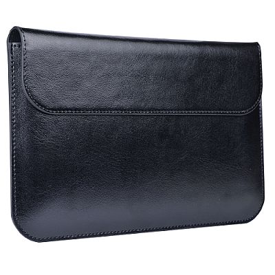 Tablet Protective Leather Pouch for 7" Tablets w/Kickstand Black