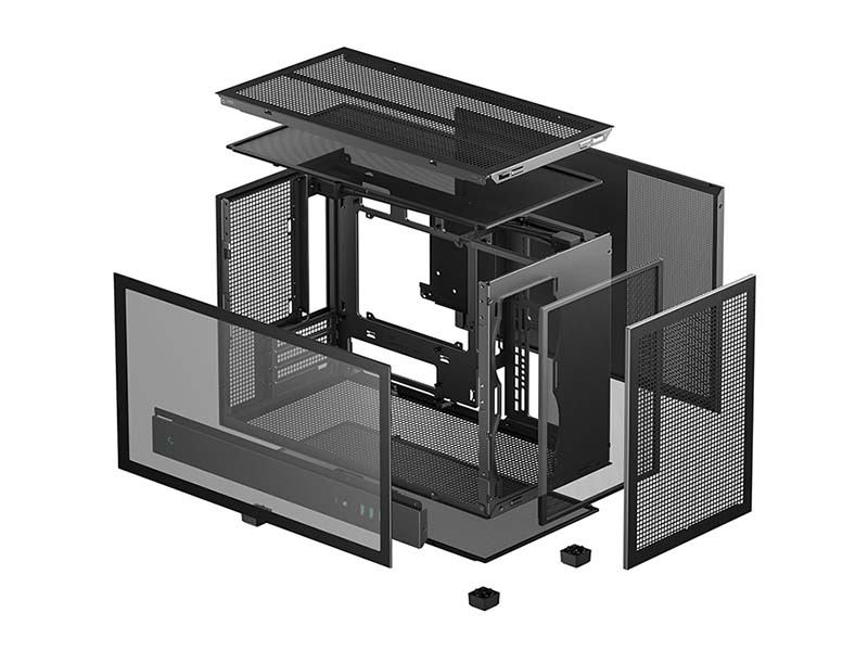 ATX Micro Case Deepcool CH260 Black w/USB 3.0 x2, Type-C