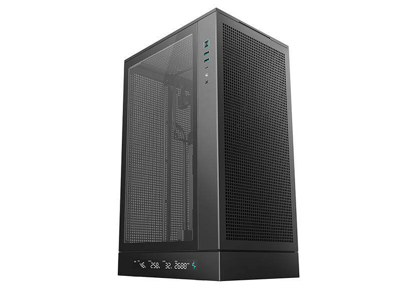 ATX Micro Case Deepcool CH270 DIGITAL Black w/USB 3.0 x2, Type-C