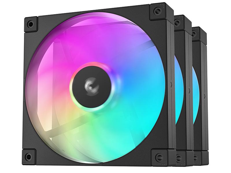 Case Fan 140x140x25 Deepcool FD14 ARGB (3 in 1) 1650rpm Super Silent LED Black