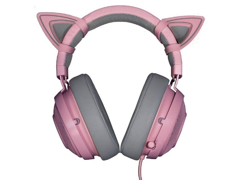 Kitty Ears for Razer Kraken Headphones - Quartz
