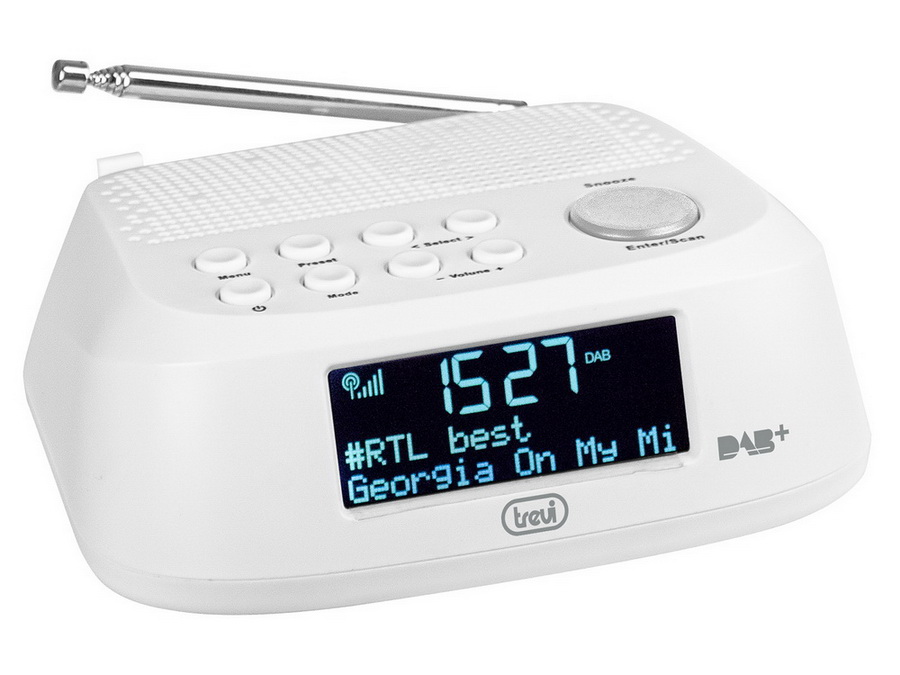 Digital Tuner & Alarm Clock Trevi RC 80D4 White