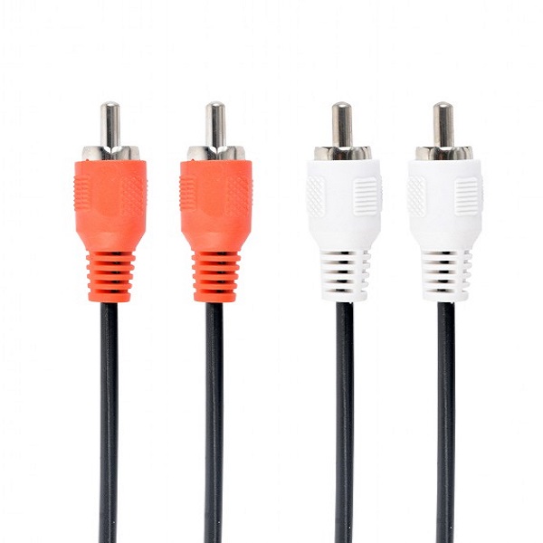 Cable Audio 2xRCA to 2xRCA M/M 1.8m Gembird