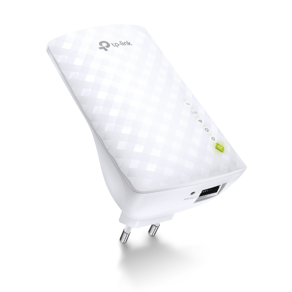 TP-Link Wireless AC Dual Band Range Extender 750Mbps RE220 Wall Plugged
