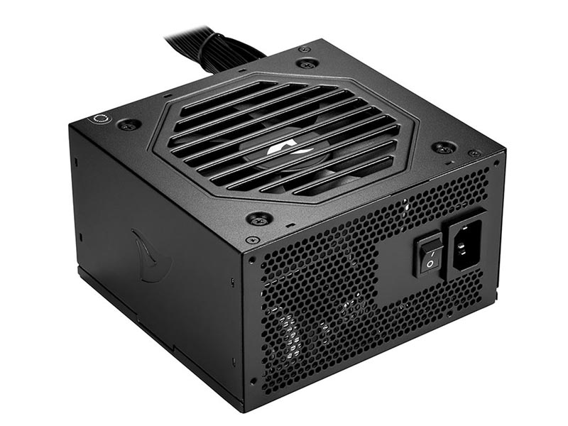 PSU 550W Sharkoon Rebel P10 ATX 3.1 Cybenetics Silver, 120mm Fan, Black