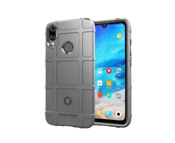 Case for Xiaomi Redmi 7 Rugged Shield Silicone TPU