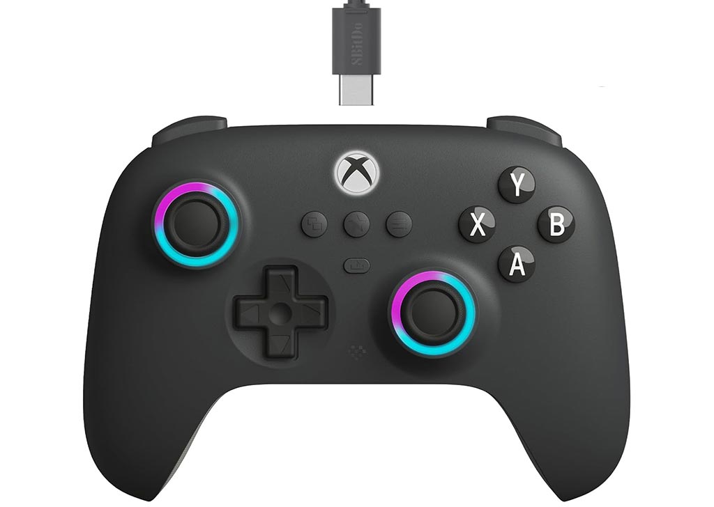 Wired Controller for Xbox/PC 8BitDo Ultimate C Dark Grey (w/ Hall Effect Joysticks)
