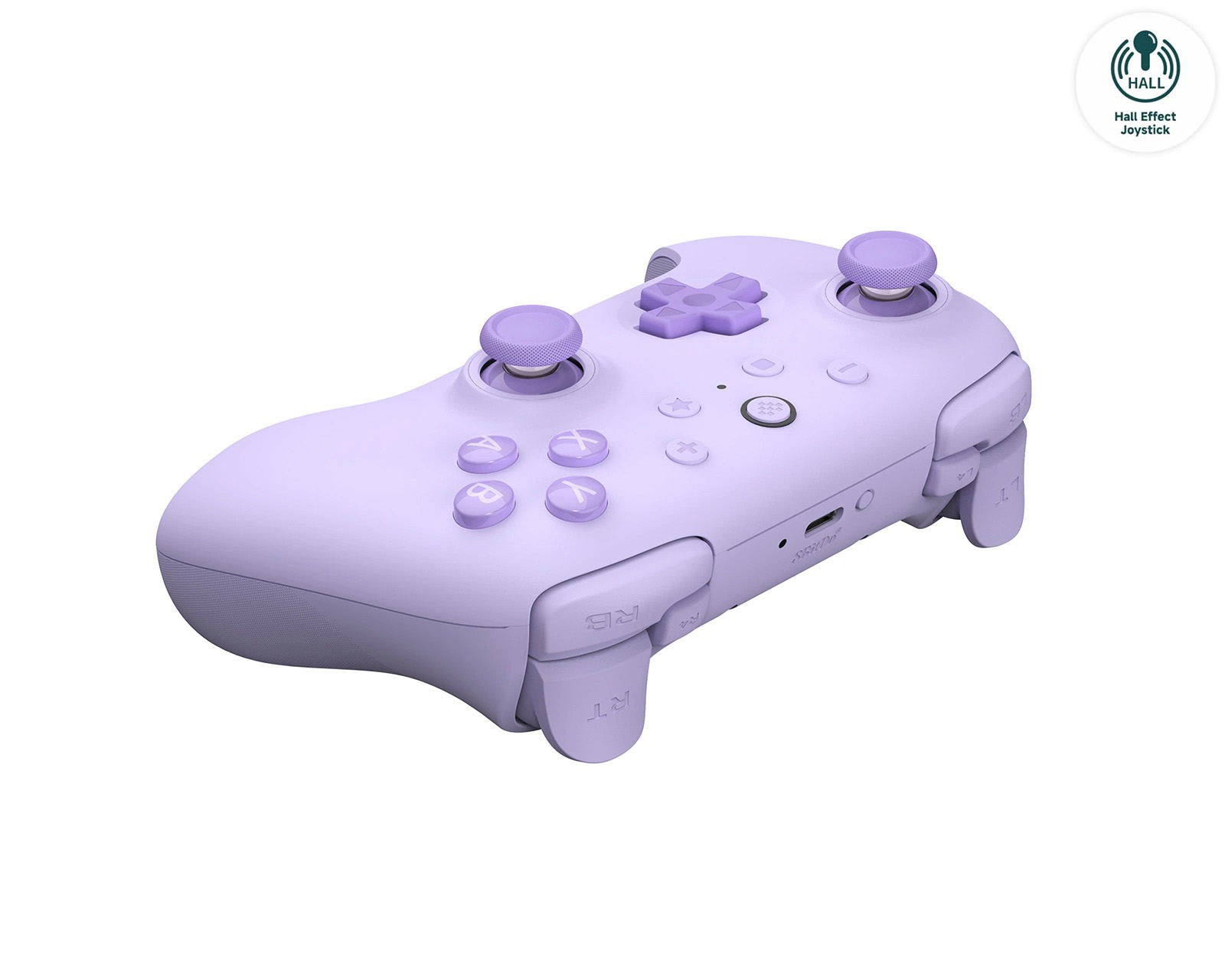 Wireless Controller for PC/Android 8BitDo Ultimate 2C Purple (w/ Hall Effect Joysticks)
